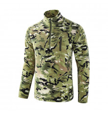 Тактическая кофта флис A973 Camouflage CP XL