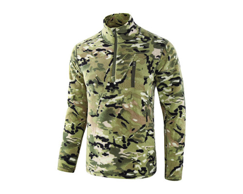 Тактическая кофта флис A973 Camouflage CP XL