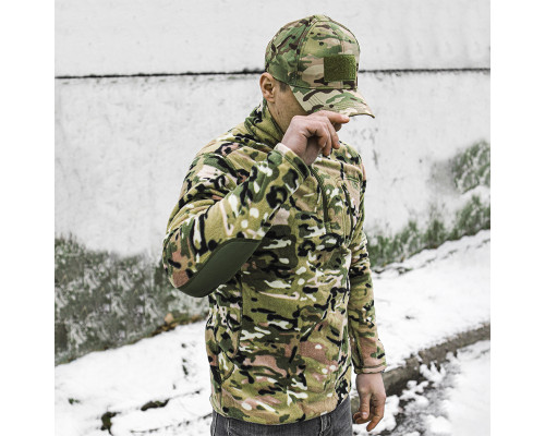 Тактическая кофта флис A973 Camouflage CP XL