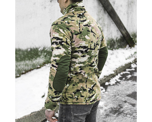 Тактическая кофта флис A973 Camouflage CP XL