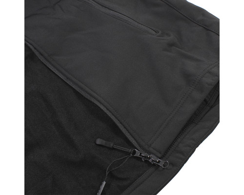 Тактическая куртка Soft Shell A001 Black M