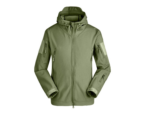 Тактическая куртка Soft Shell A001 Green 4XL