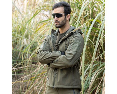 Тактическая куртка Pave Hawk PLY-6 Green L