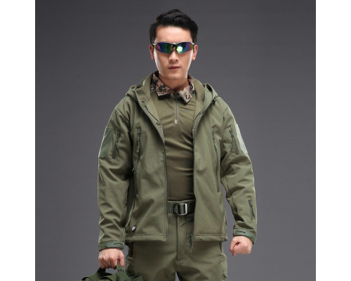 Тактическая куртка Pave Hawk PLY-6 Green L