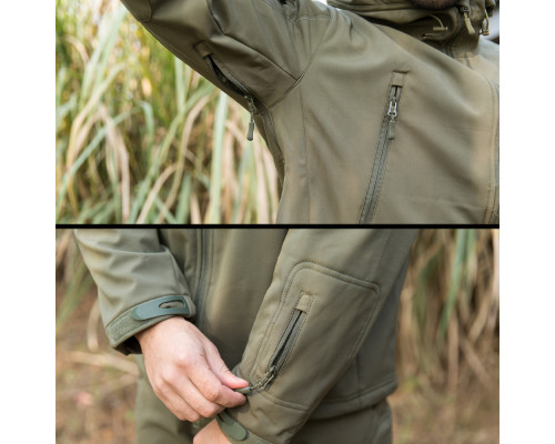 Тактическая куртка Pave Hawk PLY-6 Green L