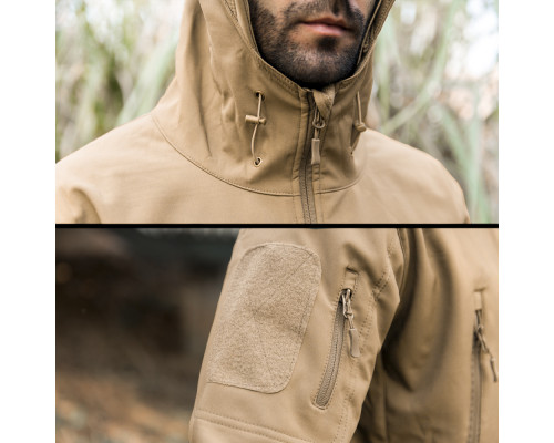 Тактическая куртка Pave Hawk PLY-6 Sand Khaki L
