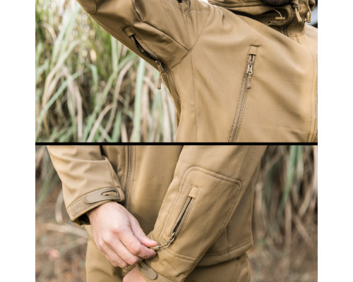 Тактическая куртка Pave Hawk PLY-6 Sand Khaki M