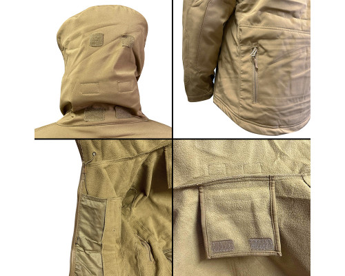 Тактическая куртка Pave Hawk PLY-6 Sand Khaki S