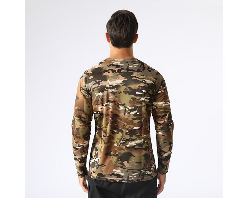 Тактический лонгслив с длинным рукавом A659 Camouflage CP 3XL