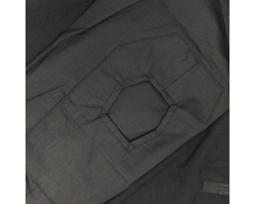 Тактическая рубашка A655 Black 4XL