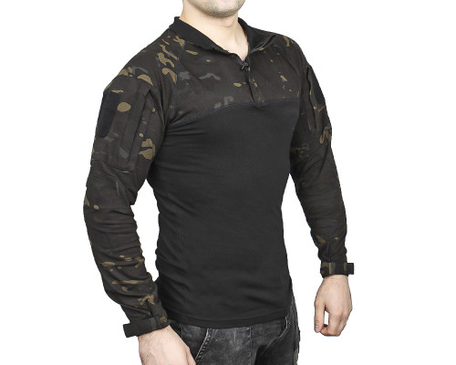 Рубашка тактическая убокс Pave Hawk PLY-11 Camouflage Black 4XL