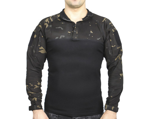 Рубашка тактическая убокс Pave Hawk PLY-11 Camouflage Black S