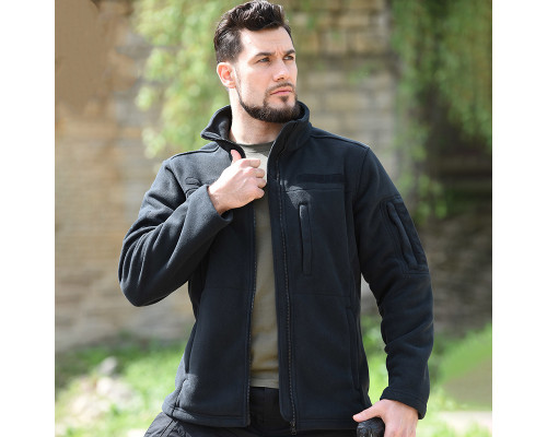 Тактическая флисовая толстовка Han-Wild HW012 Black M