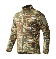 Тактическая флисовая кофта военная толстовка армейская S.archon HSD06 Camouflage CP M