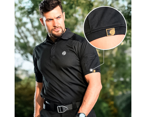 Тактическая футболка Han-Wild 00258 Black S